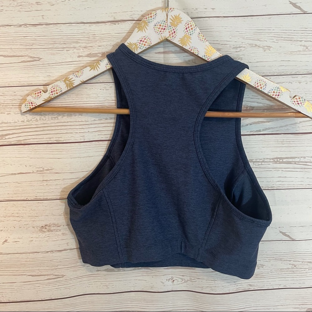 Outdoor Voices Athena Navy Crop Top - Picture 3 of 4